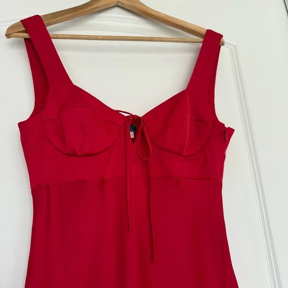 WAYF Siren Satin Maxi Dress size small - Picture 6 of 9